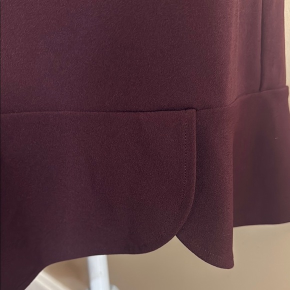 Express Burgundy Spaghetti Strap Slip Mini Dress - Picture 4 of 13